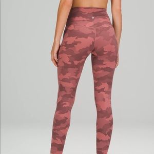 Lululemon Wunder train high rise leggings 25”